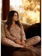 Cornette 482/434 Smile 4 l/r S-2XL dámské rozepínací pyžamo Cornette 482/434 Smile 4 l/r S-2XL dámské rozepínací pyžamo