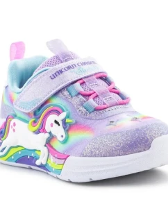 Skechers S-Lights Dívčí boty Unicorn Chaser Jr 302298N-LVMT