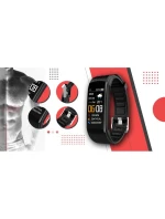 GIEWONT Smartwatch černé a červené 2 řemínky GW200-1 GIEWONT Smartwatch černé a červené 2 řemínky GW200-1