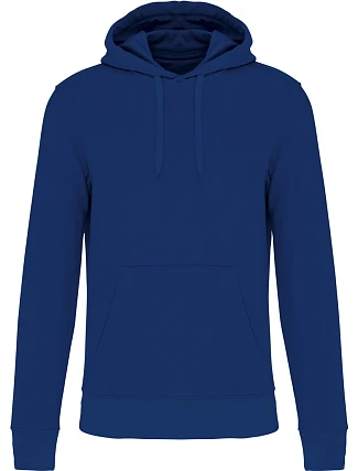 Kariban K 4027 Pánská eco-friendly mikina s kapucí 20.4027 true indigo
