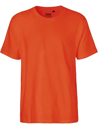 Neutral O 60001 Pánské tričko z těžké bio bavlny 77.6001 orange