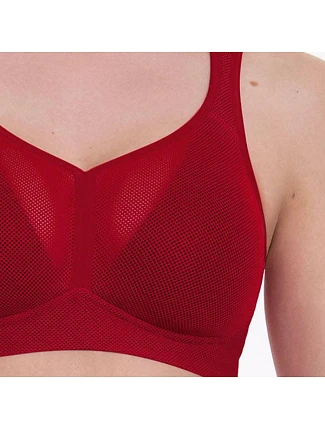 air control sportovní podprsenka výztuž DeltaPad 5544 lipstick - Active