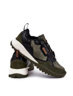 Pánská klasická sportovní obuv Memory Foam Big Star KK174272 Zelená Pánská klasická sportovní obuv Memory Foam Big Star KK174272 Zelená