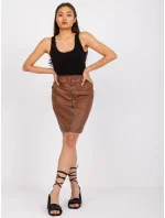 Sukně DHJ SD 5836.46P hnědá Sukně DHJ SD 5836.46P hnědá