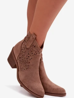 Boty na podpatku  model 224426 Step in style