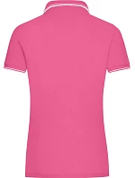 Daiber JN 985 Dámské piqué polo 02.0985 pink/white Daiber JN 985 Dámské piqué polo 02.0985 pink/white