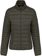 Kariban K 6121 Lehká dámská prošívaná bunda 20.6121 dark khaki Kariban K 6121 Lehká dámská prošívaná bunda 20.6121 dark khaki