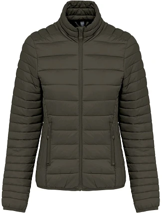 Kariban K 6121 Lehká dámská prošívaná bunda 20.6121 dark khaki Kariban K 6121 Lehká dámská prošívaná bunda 20.6121 dark khaki