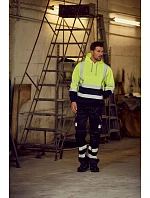 Yoko HVK 05 Hi-Vis mikina s kapucí 79.VK05 navy Yoko HVK 05 Hi-Vis mikina s kapucí 79.VK05 navy