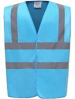 Yoko HVW 100 Hi-Vis bezpečnostní vesta 79.W100 sapphire