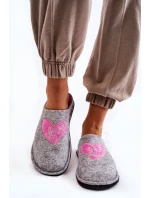 Domácí pantofle Big Star KK276020 Šedo-růžová Domácí pantofle Big Star KK276020 Šedo-růžová