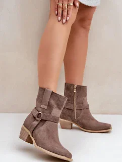 Boty na podpatku  model 203867 Step in style