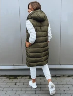 Dámská vesta KERIN tmavě zelená FashionStreet TY2918