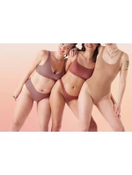 Dámská podprsenka ZERO Feel 2.0 Soft bra - BROWN - sv. hnědá 1141 - SLOGGI