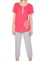Dámské pyžamo 665 red plus - REGINA