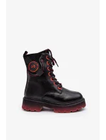 Dětské zateplené boty Black Askya