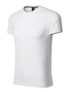 Action tričko pánské bílá