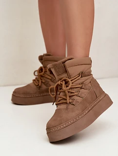 Sněhule na platformě model 231764 Step in style