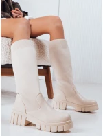 FashionStreet béžové dámské boty ZY1242