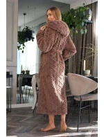 L&L 2402 Geo long S-2XL dámský župan