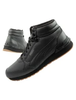 Puma ST Runner v4 Mid sportovní boty pánské kotníkové tenisky černé