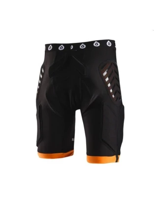 661 EVO COMPRESSION šortky černá oranžová M