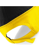 Beechfield B 171 5 panelová týmová závodní kšiltovka 53.0171 orange/black/white