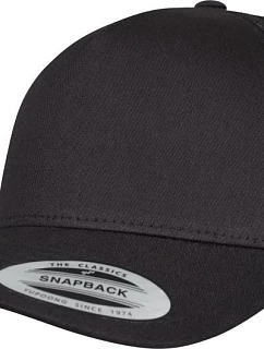 Flexfit 6506 5 panelová Retro Trucker kšiltovka 55.6506 black