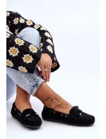 Dámské semišové mokasíny černé Si Passione Dámské semišové mokasíny černé Si Passione