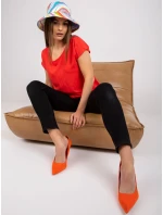 Dámská halenka-D73761W10978G-červená Dámská halenka-D73761W10978G-červená