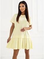 RV SK šaty A1229.10P světle žlutá