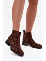 Boty na podpatku model 220201 Step in style Boty na podpatku model 220201 Step in style