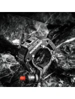 Zvonek na kolo Rockbros 34210006001 tvar C - černý