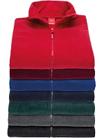 Result R 036X Těžká fleecová bunda 30.036X burgundy