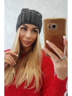 Milano fleecová čepice K203 graphite Milano fleecová čepice K203 graphite