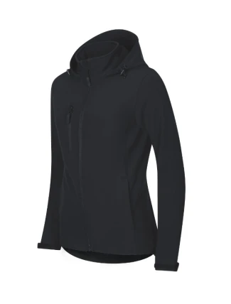 Trail softshellová bunda dámská ebony gray