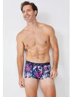 Pánské boxerky 1825241 B04 tm. modré se vzorem - Jockey Pánské boxerky 1825241 B04 tm. modré se vzorem - Jockey