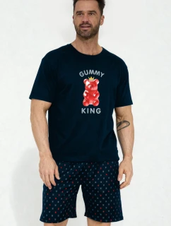 PÁNSKÉ PYŽAMO KR 326/205 GUMOVÝ KRÁL