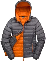 Result R 194F Dámská prošívaná bunda "SnowBird" 30.194F grey/orange