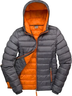 Result R 194F Dámská prošívaná bunda "SnowBird" 30.194F grey/orange