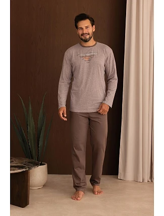 Pyžamo Regina 6007 dlouhé rukávy, velikosti M–3XL, Z26 Pyžamo Regina 6007 dlouhé rukávy, velikosti M–3XL, Z26