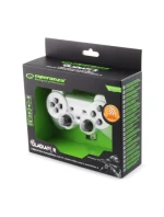 Bezdrátový gamepad Esperanza GLADIATOR EGG108W (PC, PS3; barva bílá) Bezdrátový gamepad Esperanza GLADIATOR EGG108W (PC, PS3; barva bílá)