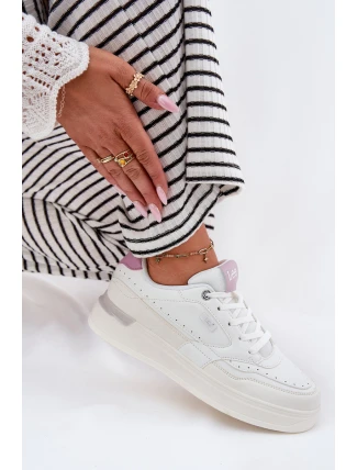 Dámské Tenisky Na Platformě LEE EMMA WOMEN LOW 50251014.00L Bílé