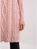 BA SK 8006 šaty.52P světle růžová BA SK 8006 šaty.52P světle růžová