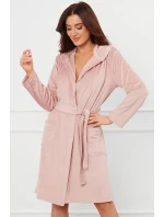 Italian Fashion Akara long barva: pudrově růžová