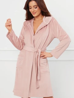 Italian Fashion Akara long barva: pudrově růžová