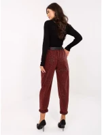 IT kalhoty SP 242976.29P bordó