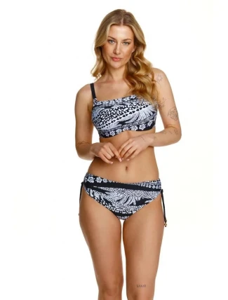 Horní díl plavek Faial198049 černo-bílý - Lupo Line Horní díl plavek Faial198049 černo-bílý - Lupo Line