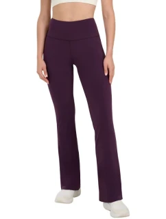 Dámské legíny 4F CAS F1195 dark purple 4FWAW25TTROF1195 50S dámské