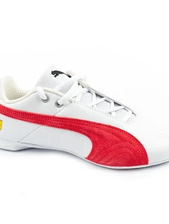 Puma pánské sportovní boty Ferrari Future Cat, bílé, z přírodní kůže, módní